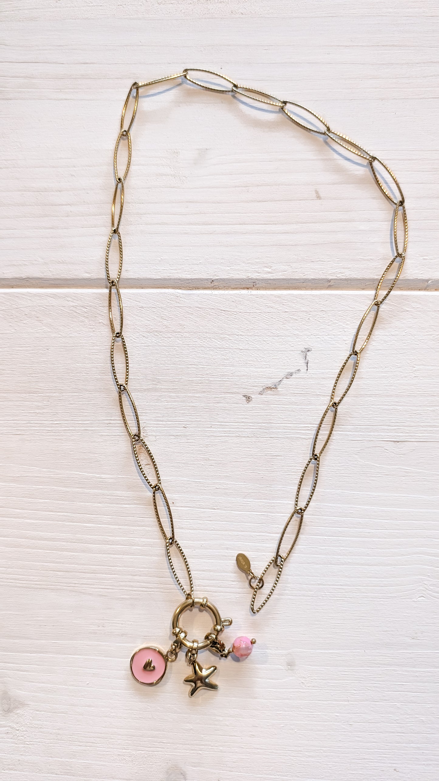Charm Kette gold