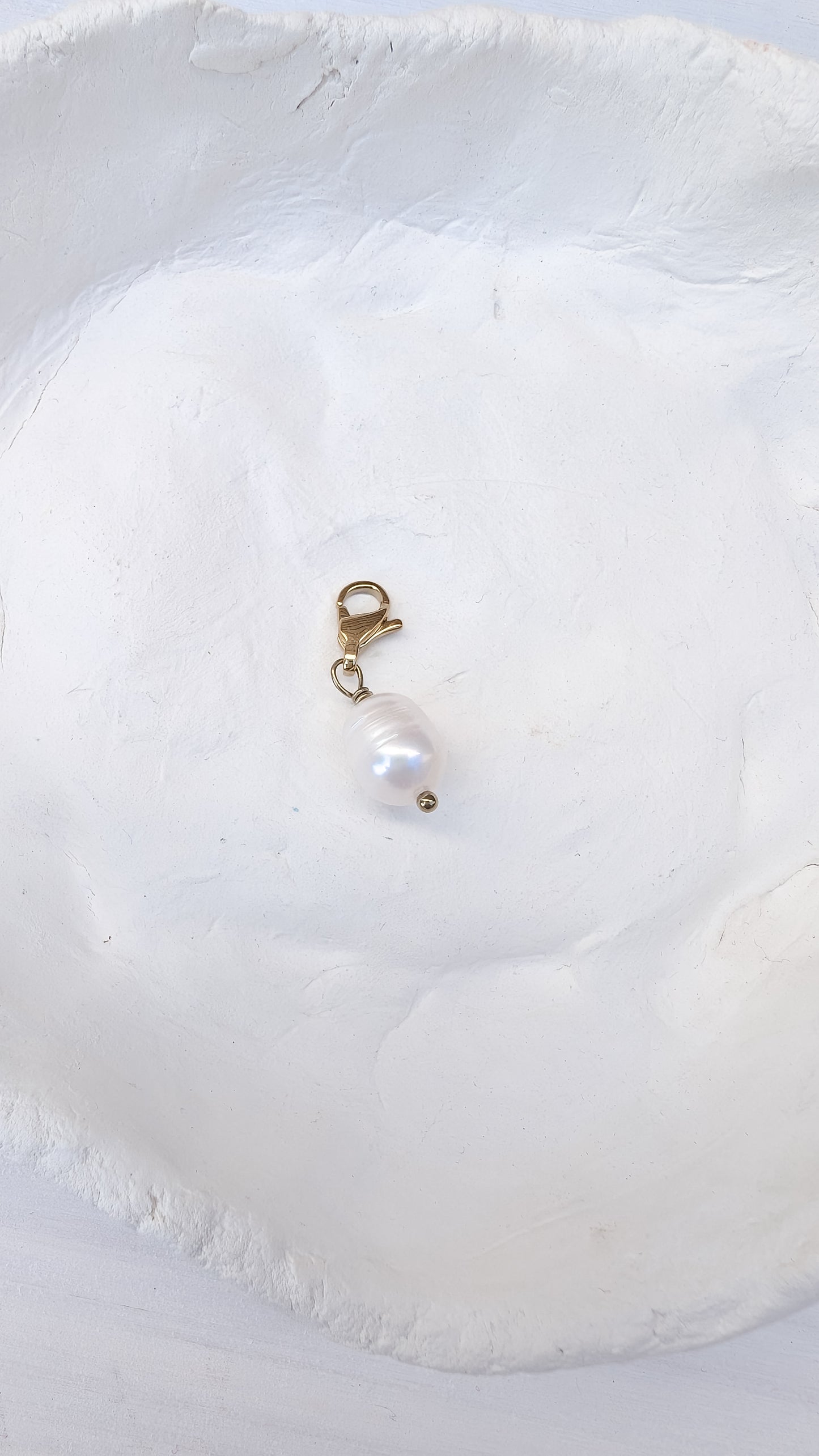 Charm Anhänger Süßwasserperle