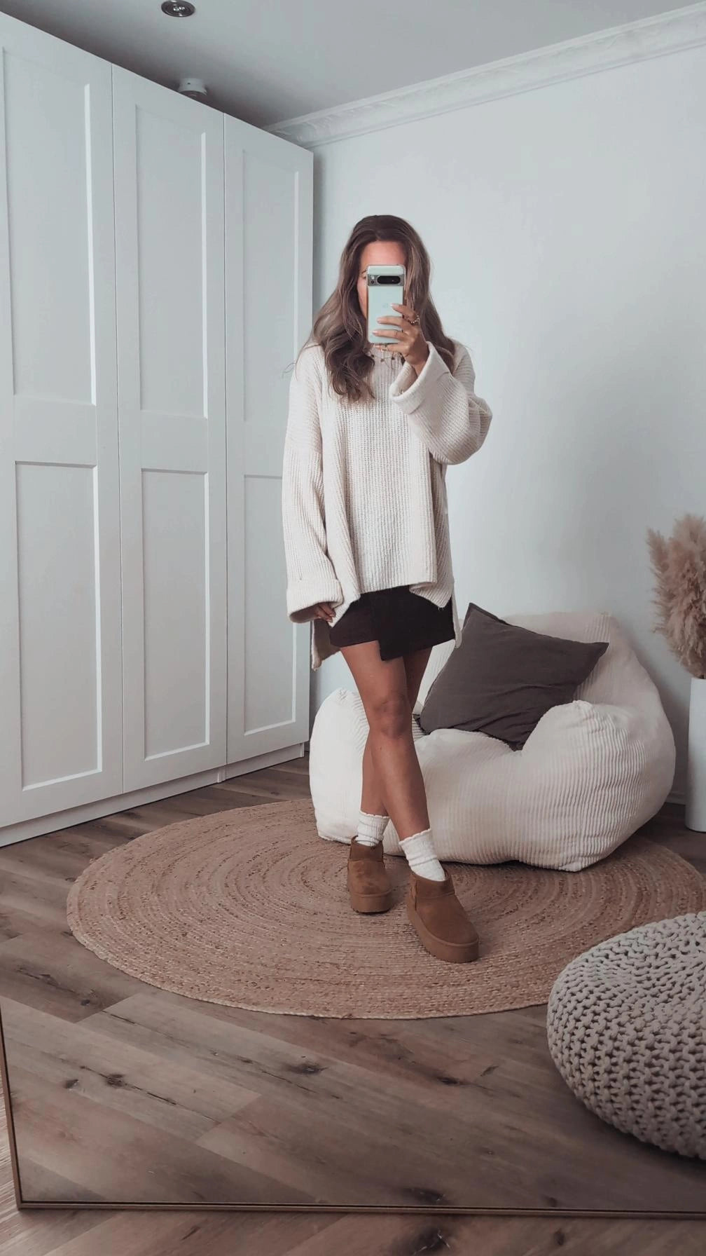 Pullover creme