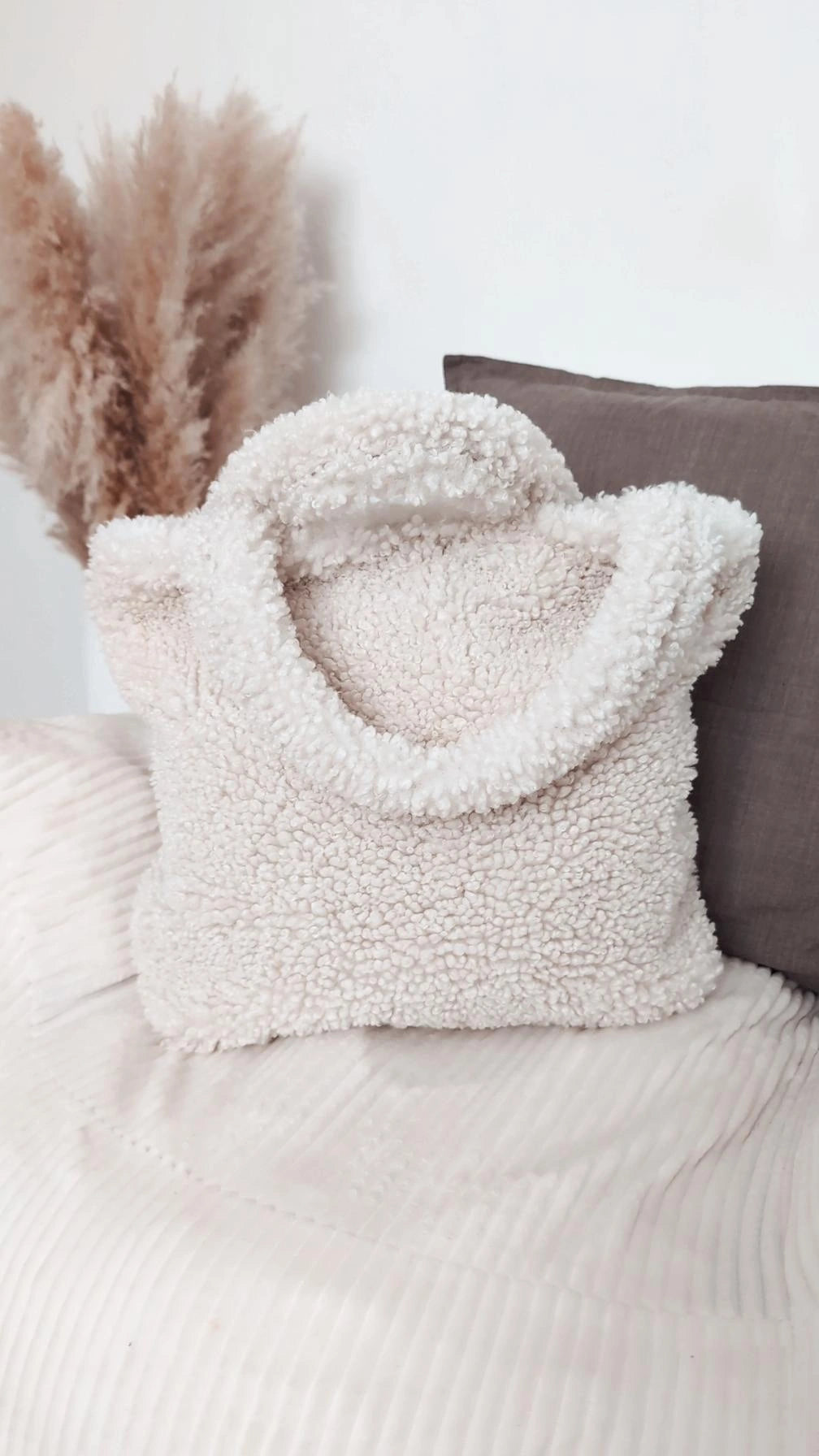 Teddy Tasche creme