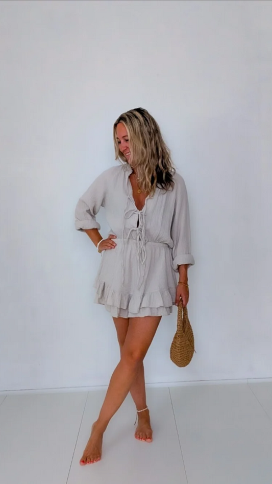 Musselin Overall 100 % Baumwolle