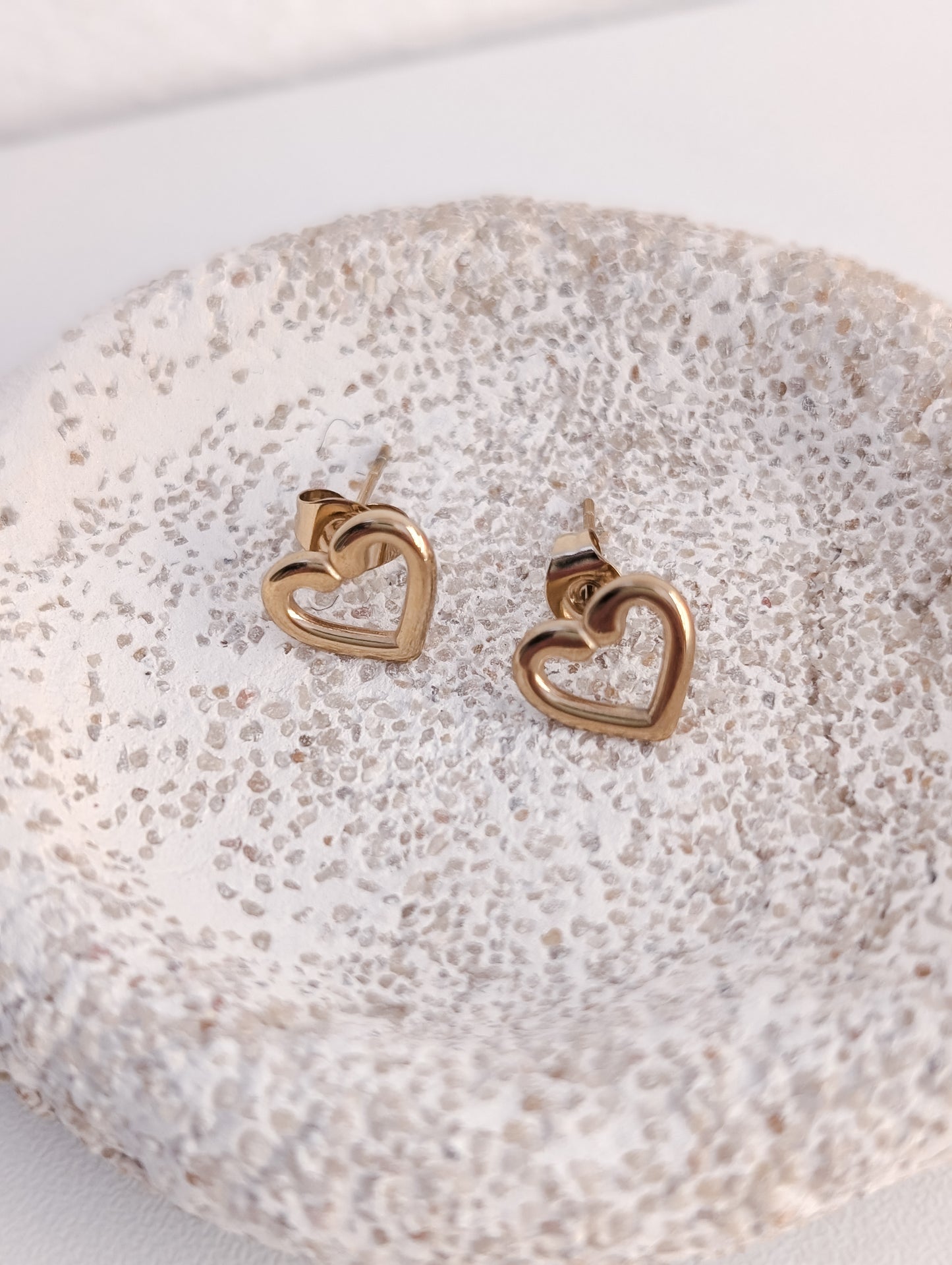 Ohrrstecker gold Herz