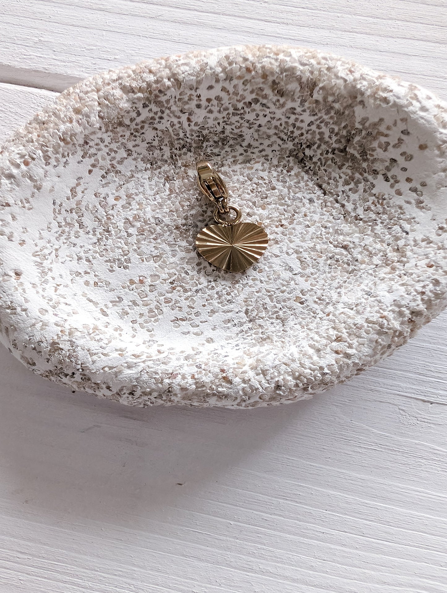 Charm-Anhänger goldenes Herz