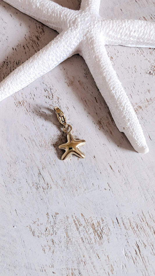 Charm Anhänger goldener Stern
