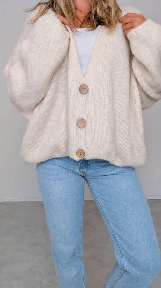 Cardigan creme