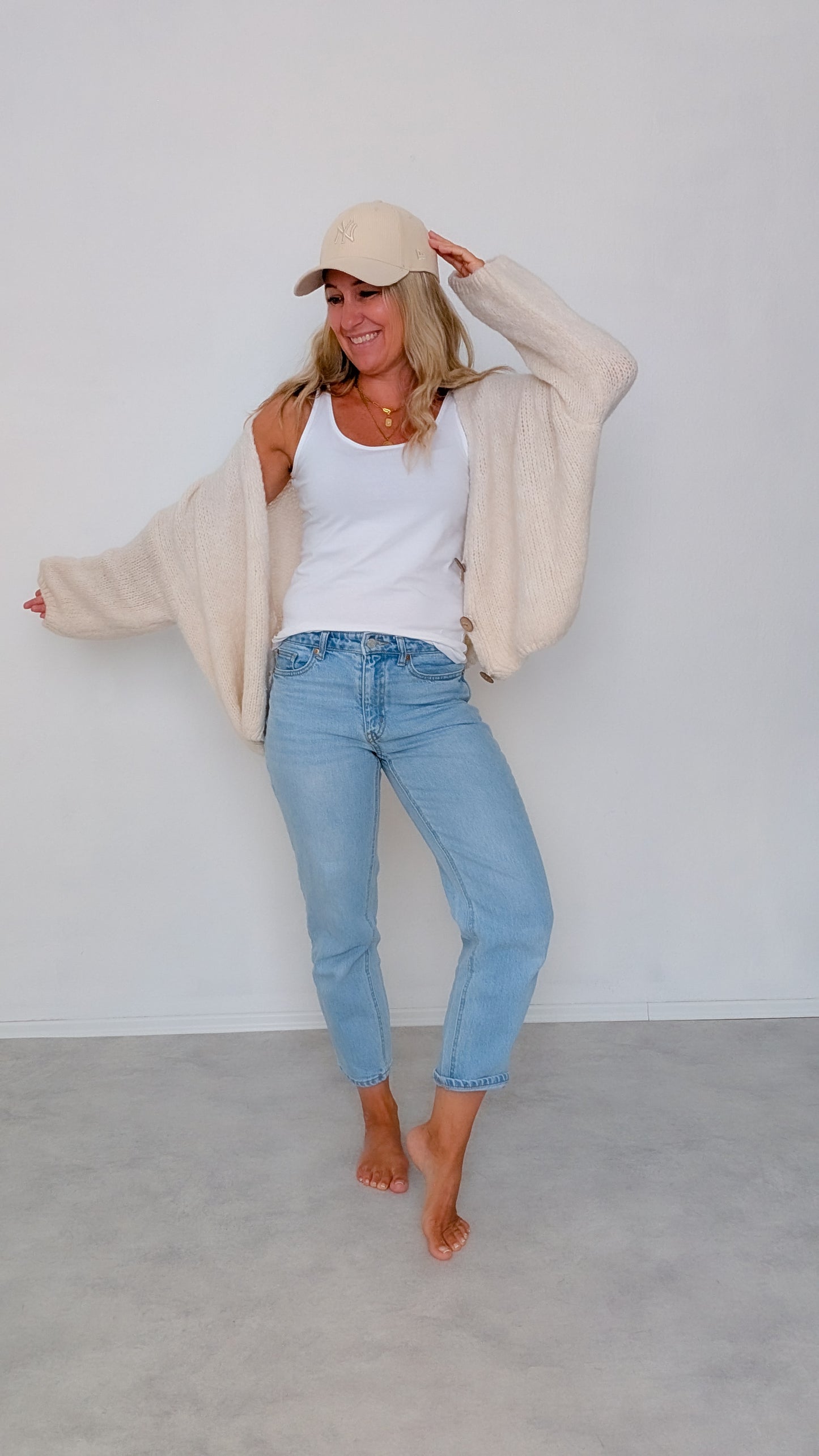 Cardigan creme