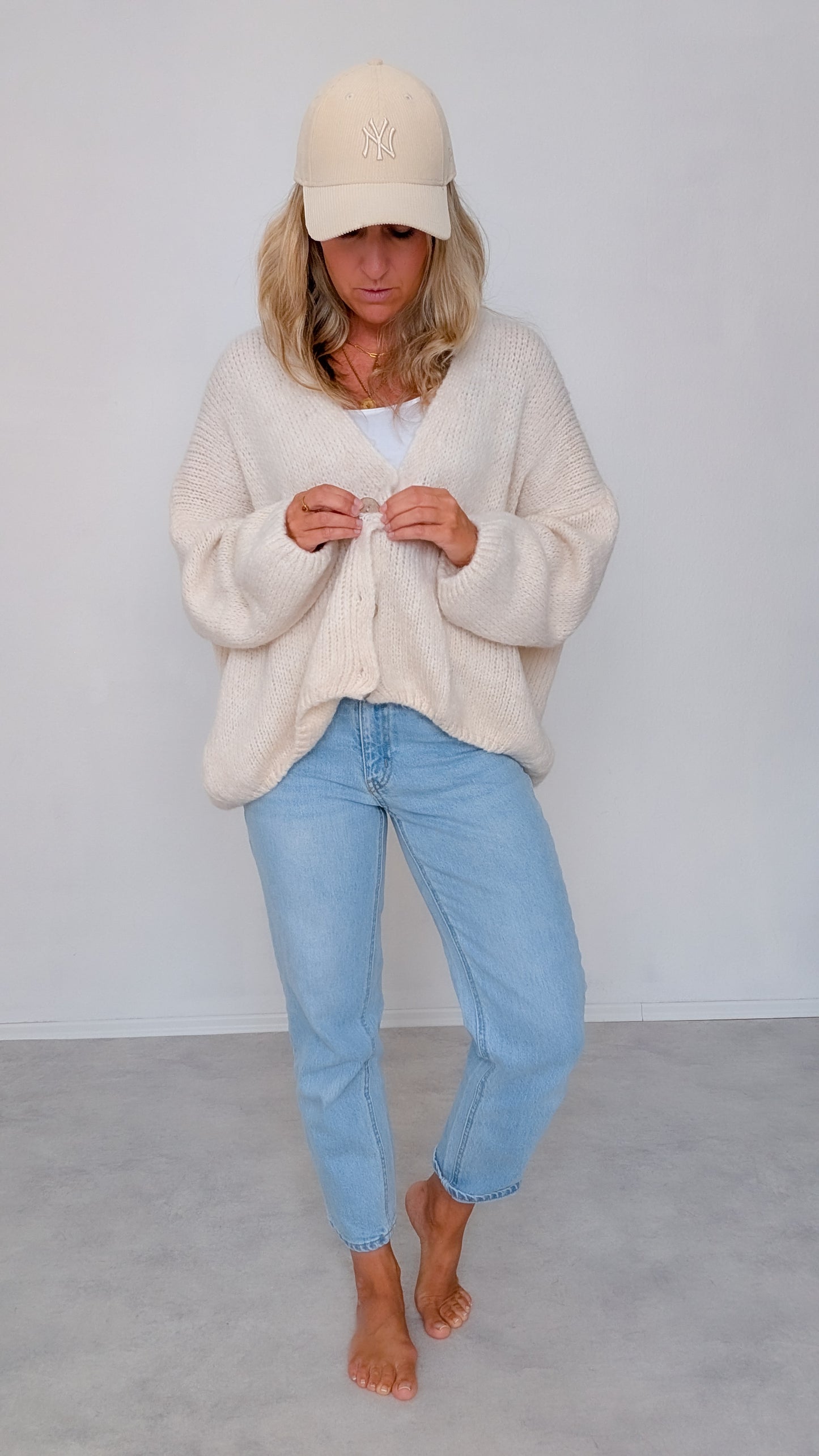 Cardigan creme