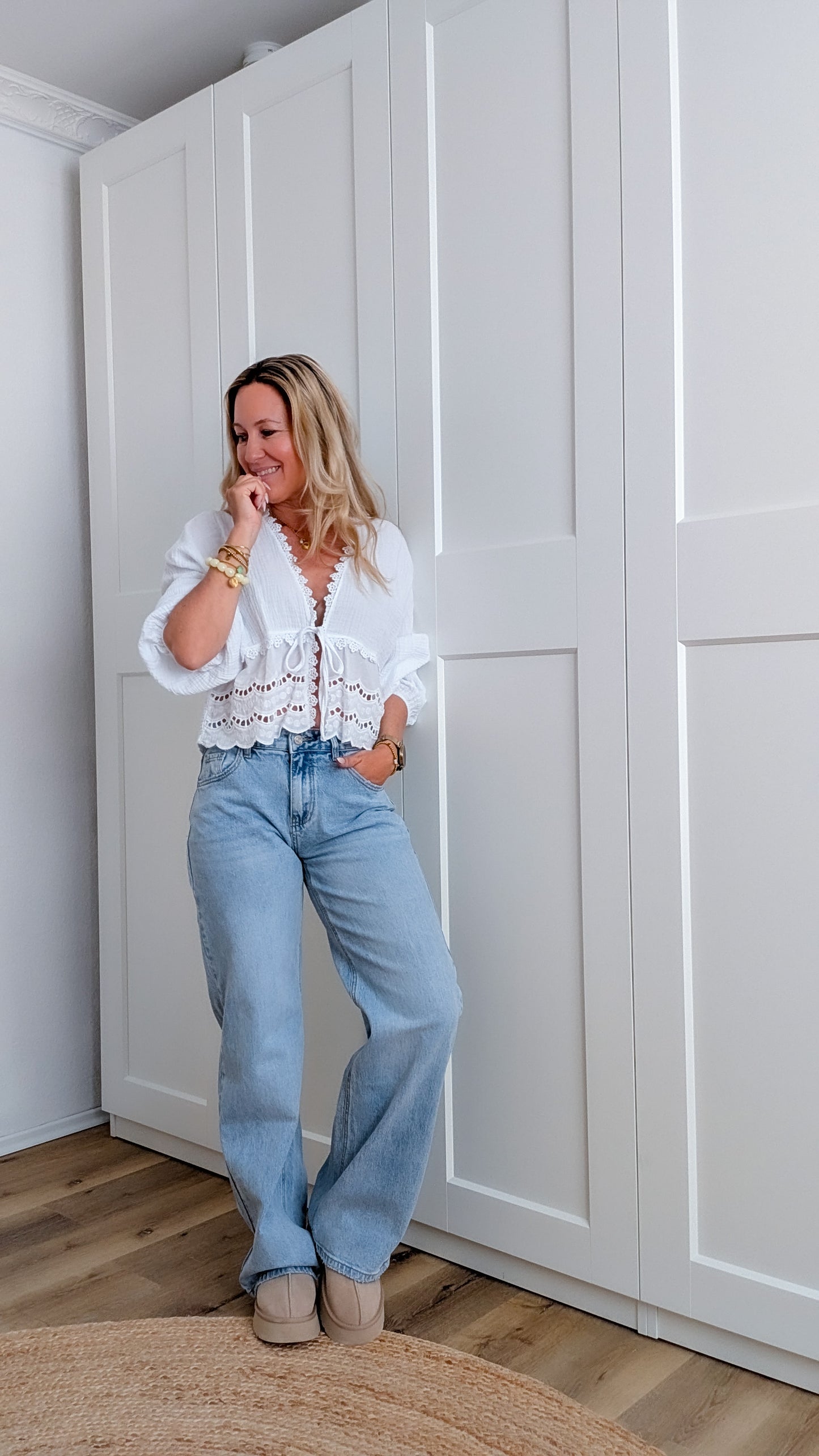Straight Leg Jeans