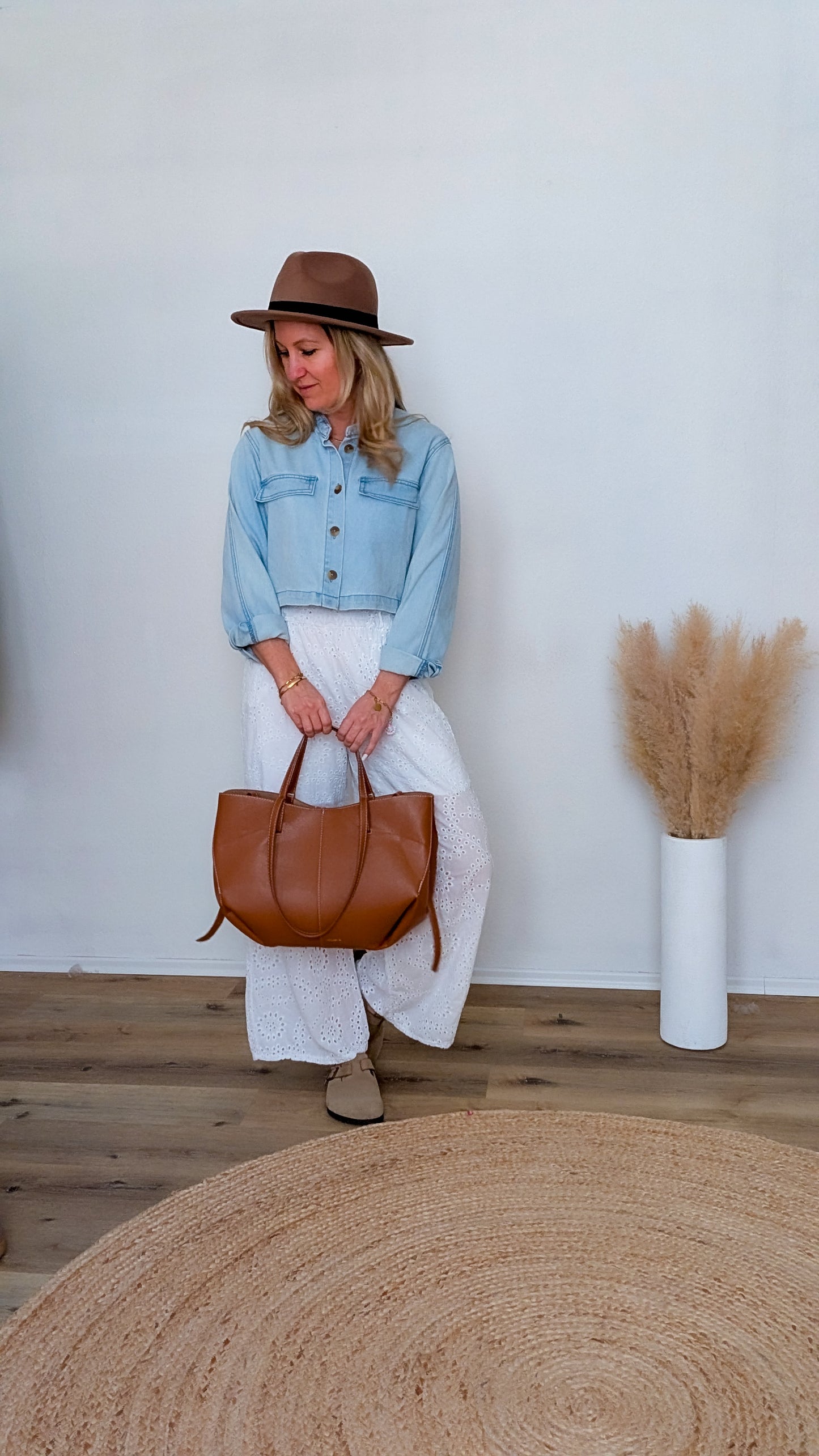 kurze Jeansjacke