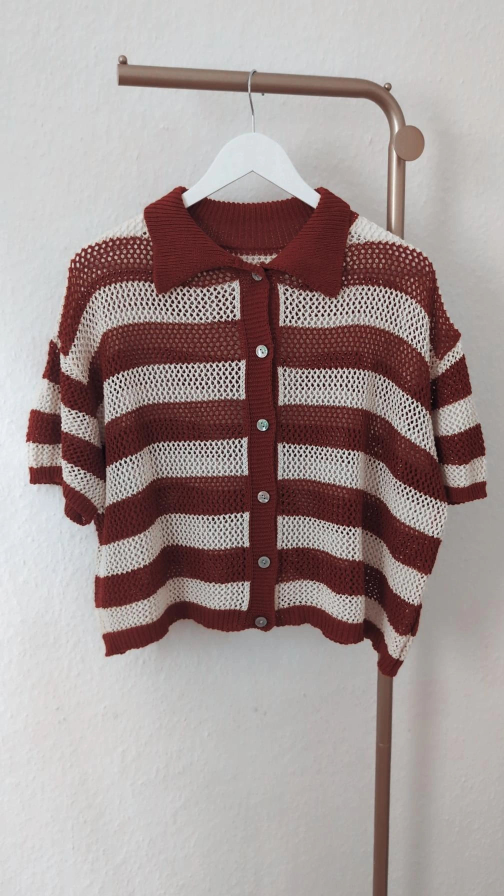 Strickjacke kurzarm