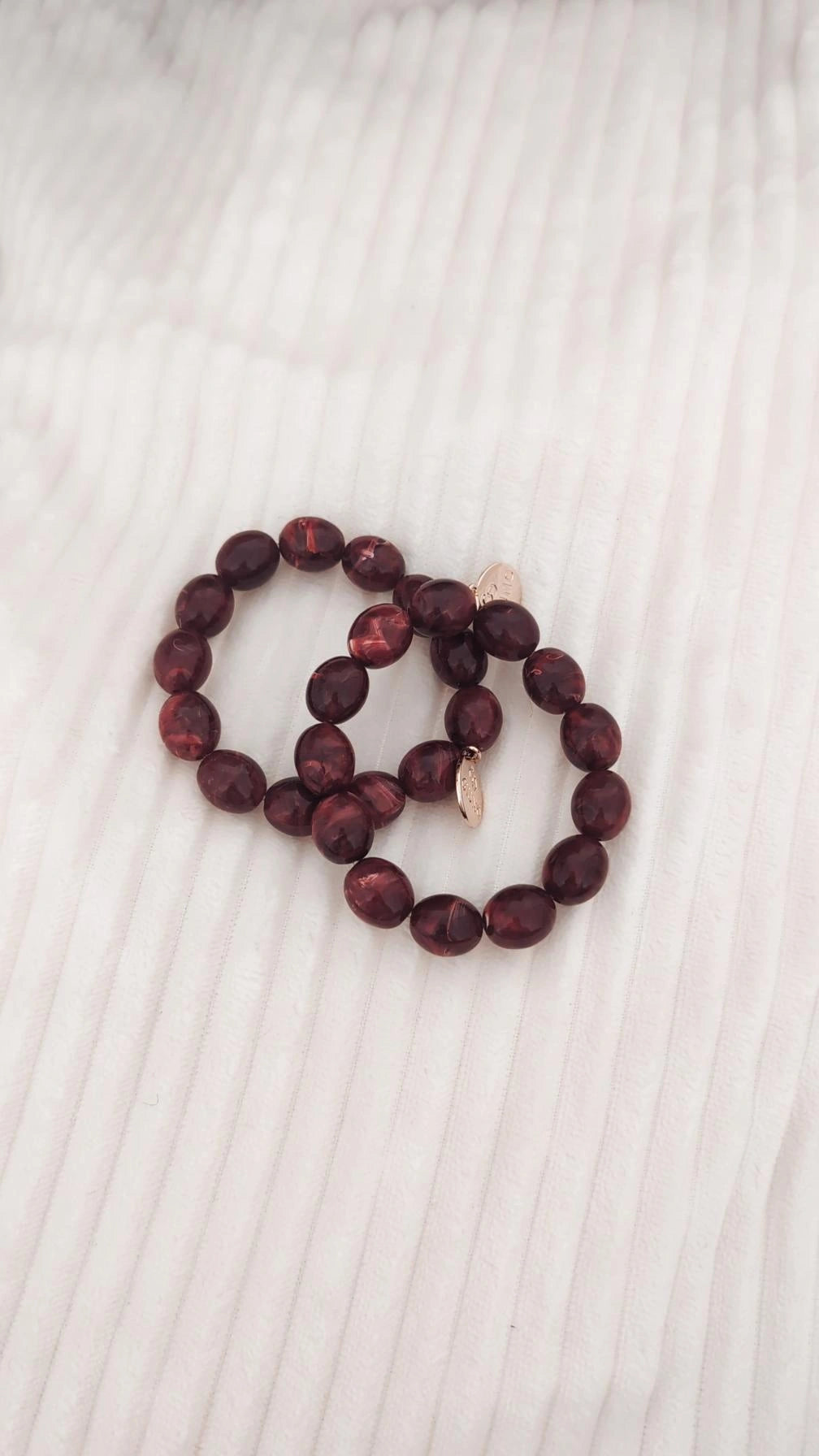 Armband bordeaux rot