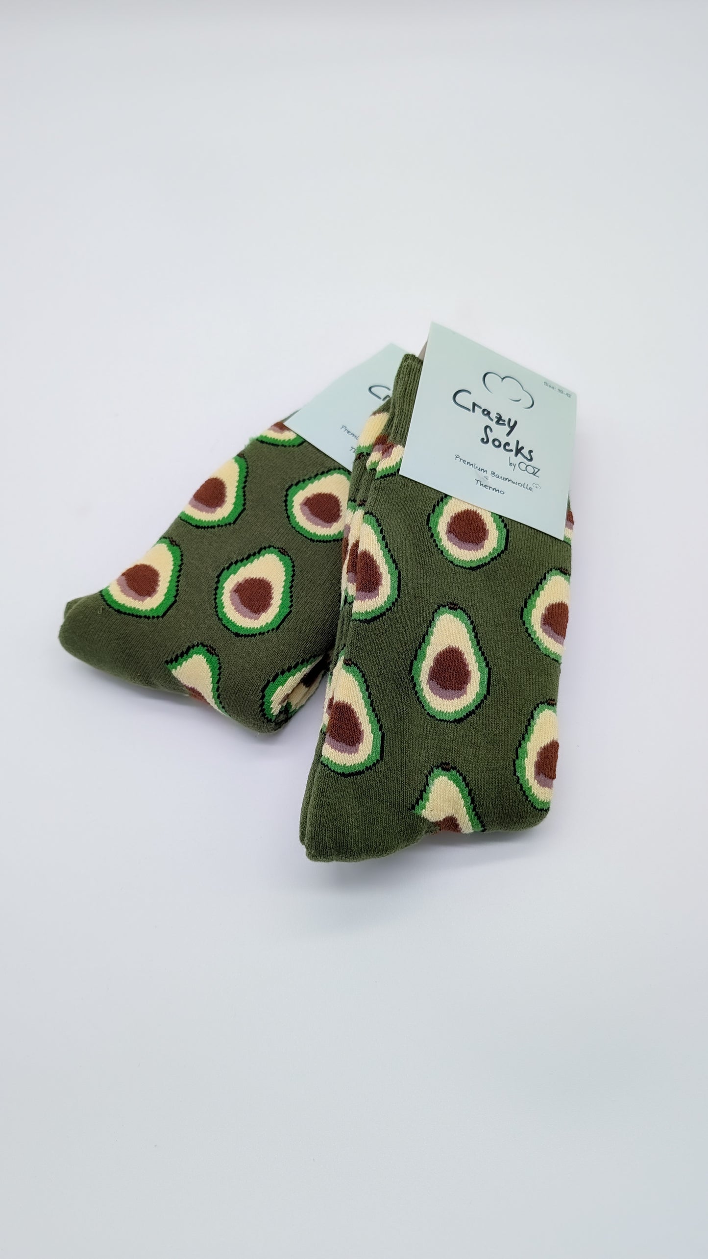 Socken Avocado