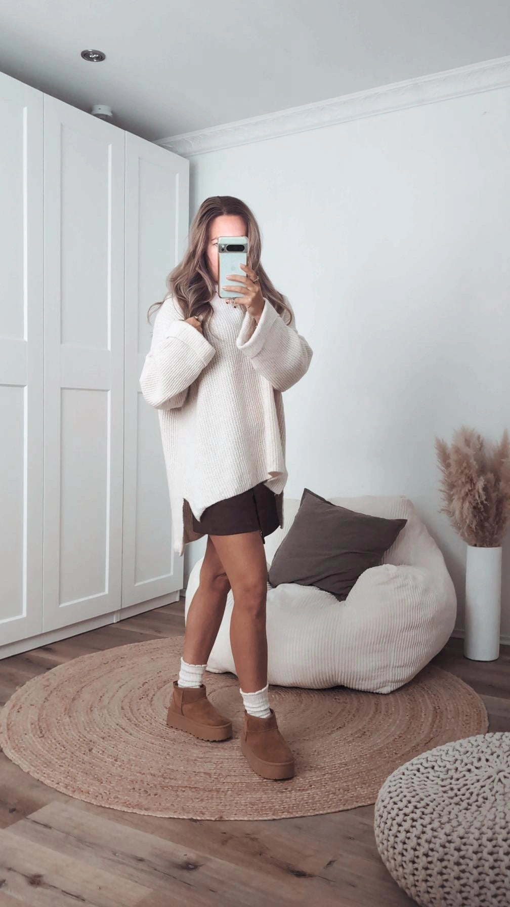 Pullover creme