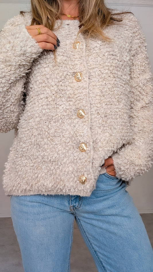 Cardigan Boucle