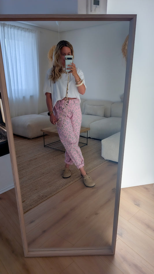 Leo Hose rosa pink