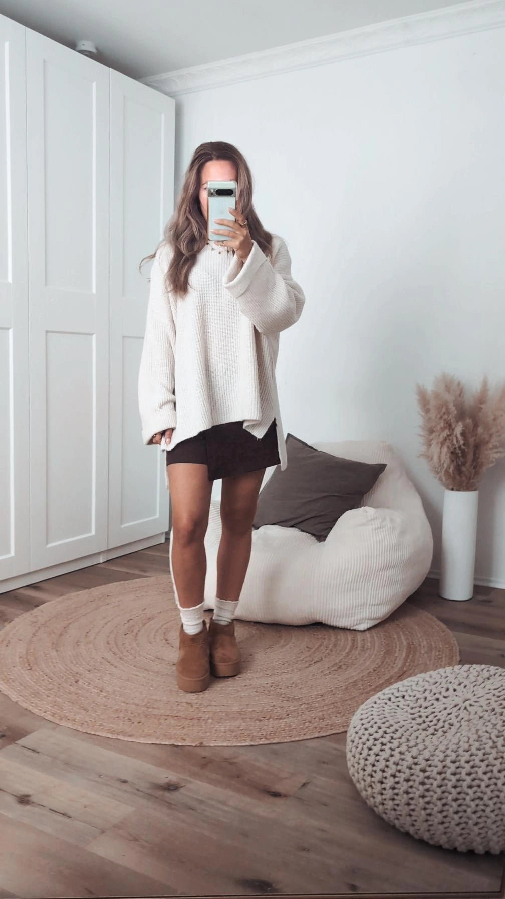 Pullover creme