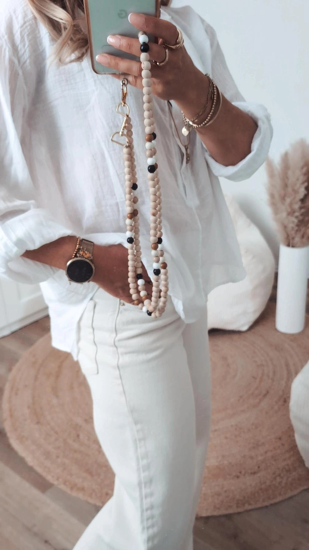 weisse Bluse