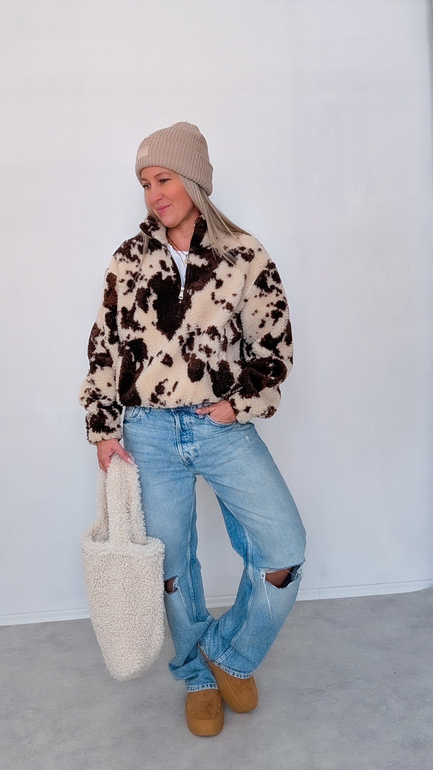 Teddy Fleece Pullover