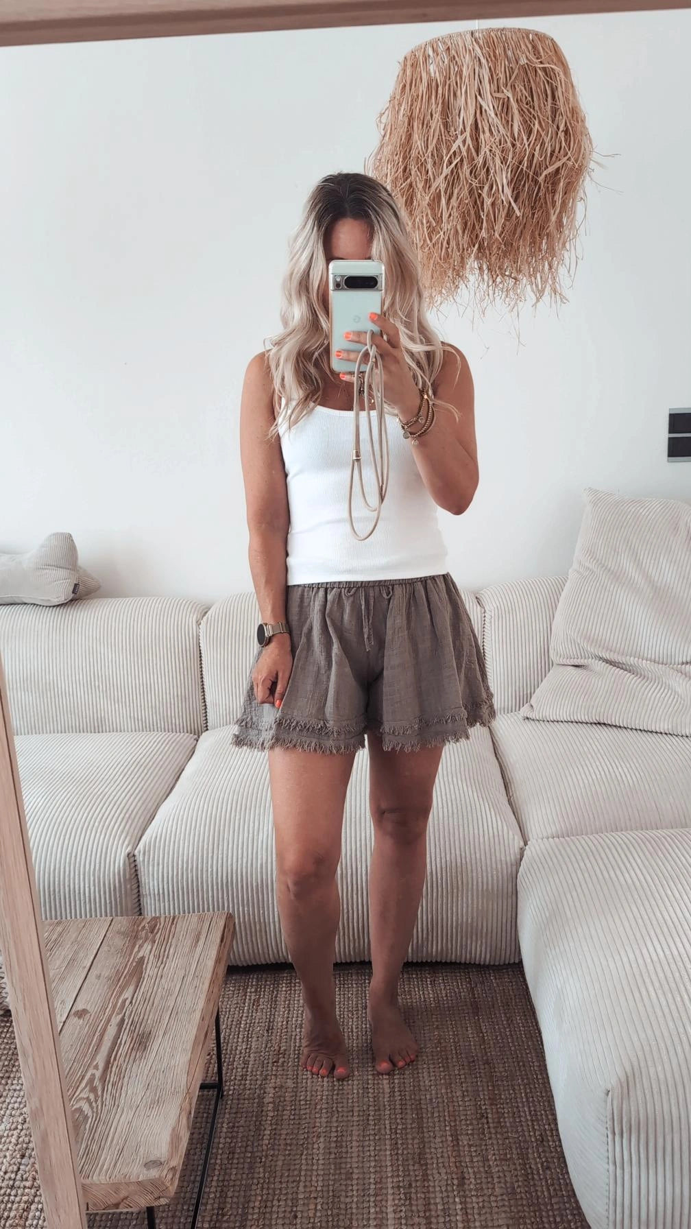 Hose taupe