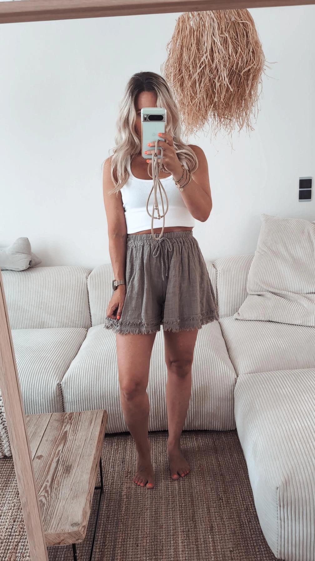 Hose taupe