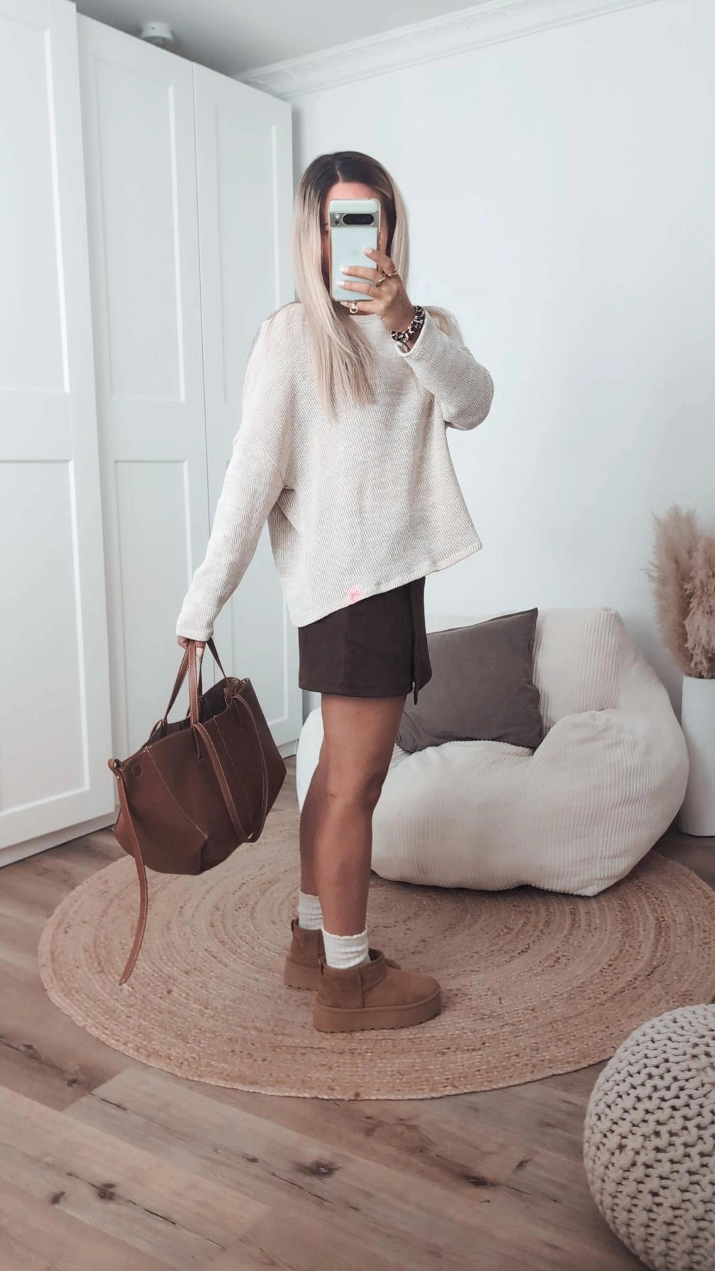 Pullover beige