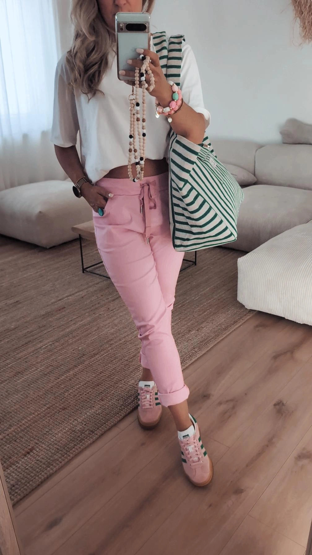 Hose pink rosa