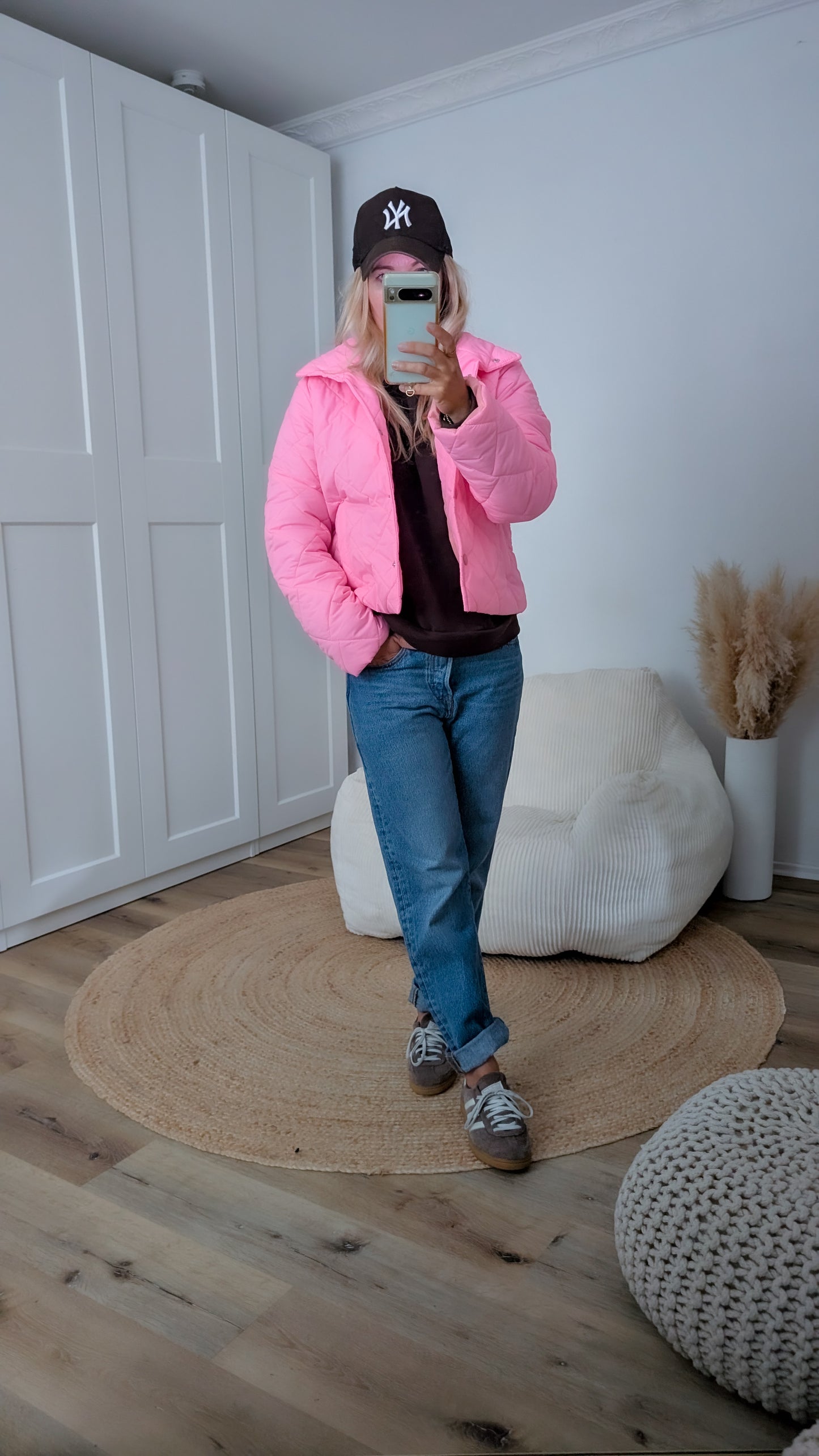 Jacke neon rosa