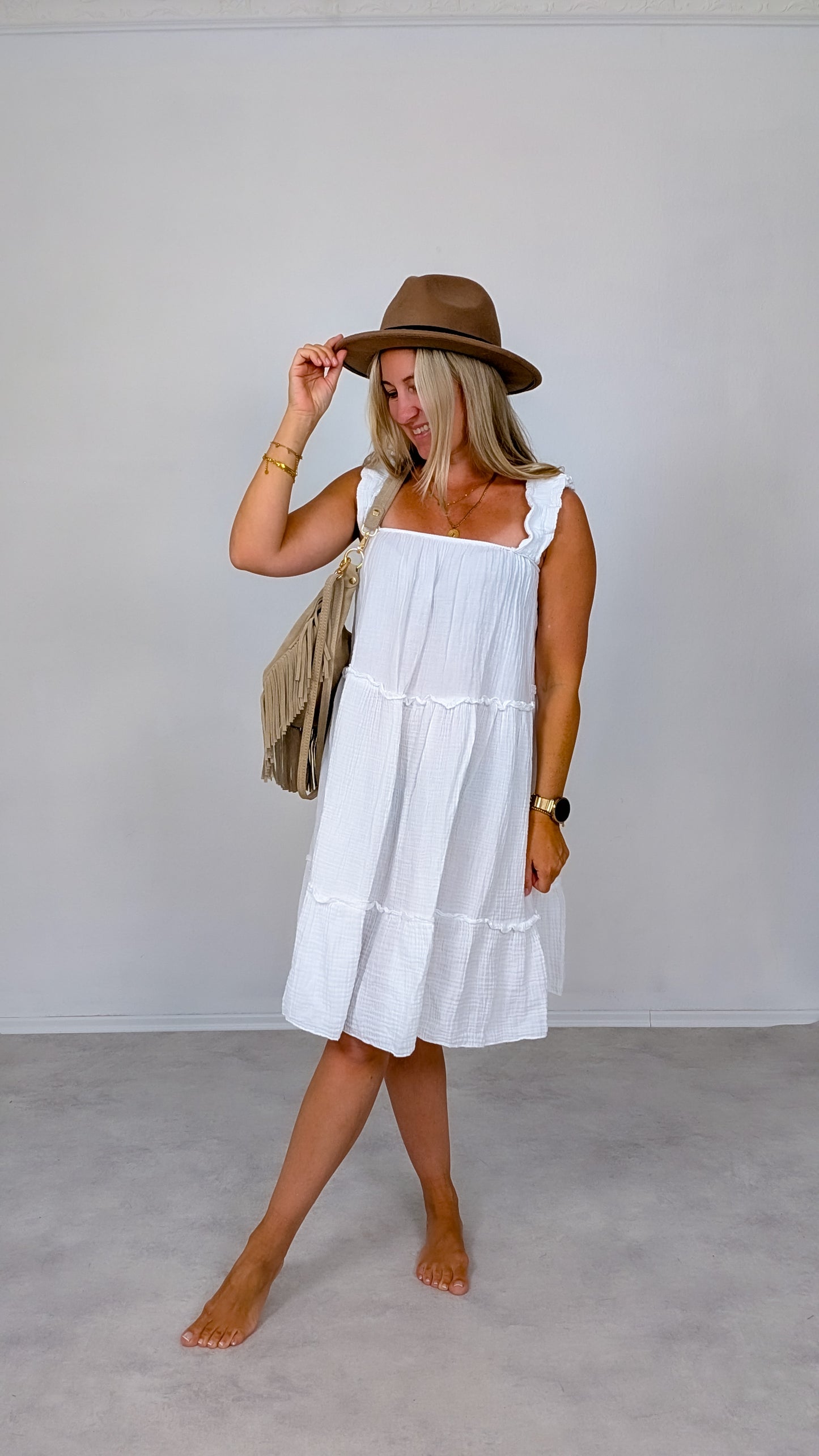 Musselin Kleid