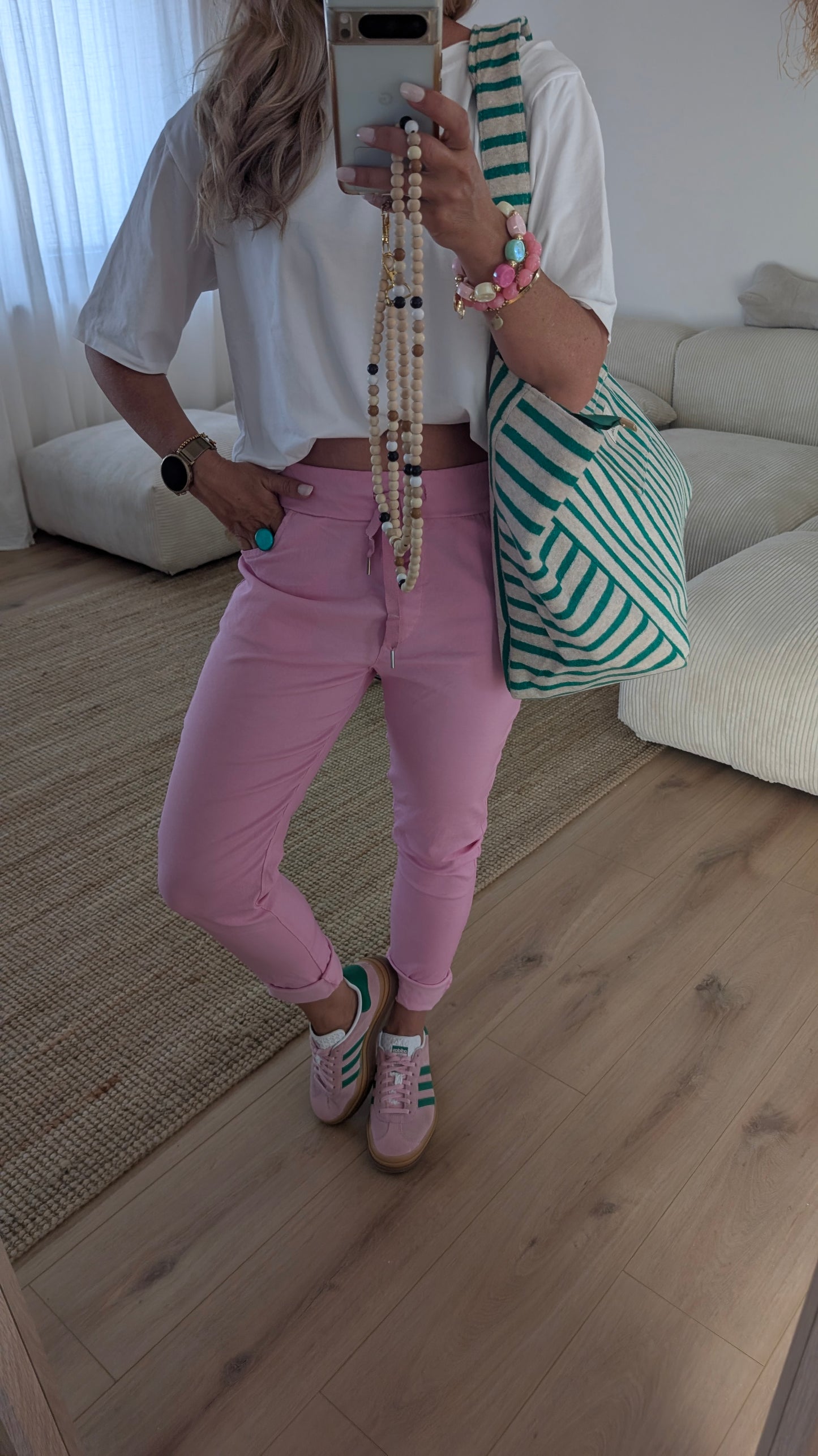 Hose pink rosa