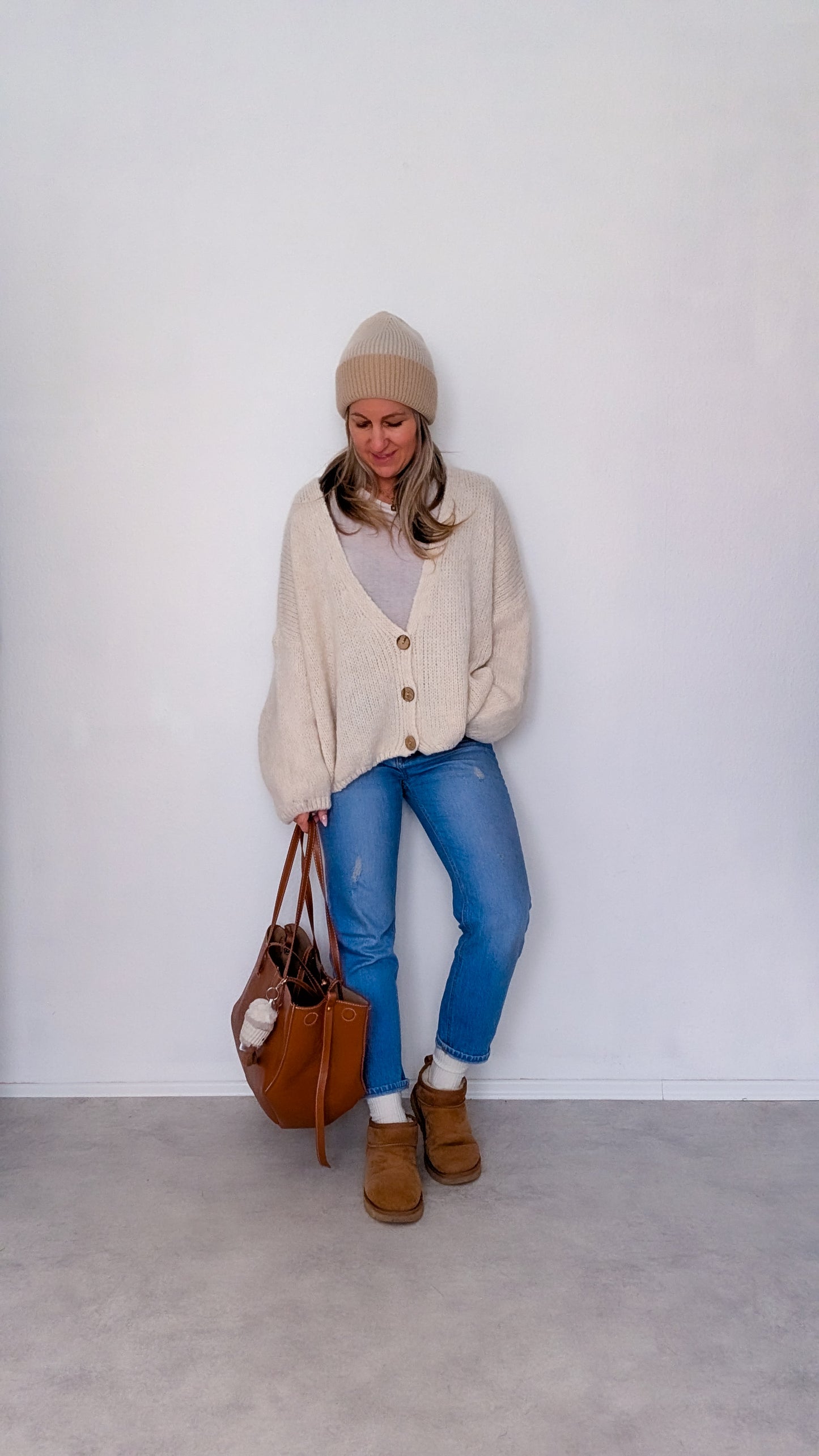 Cardigan creme