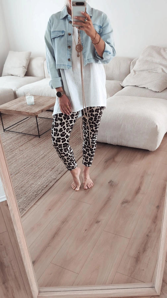 kurze Jeansjacke