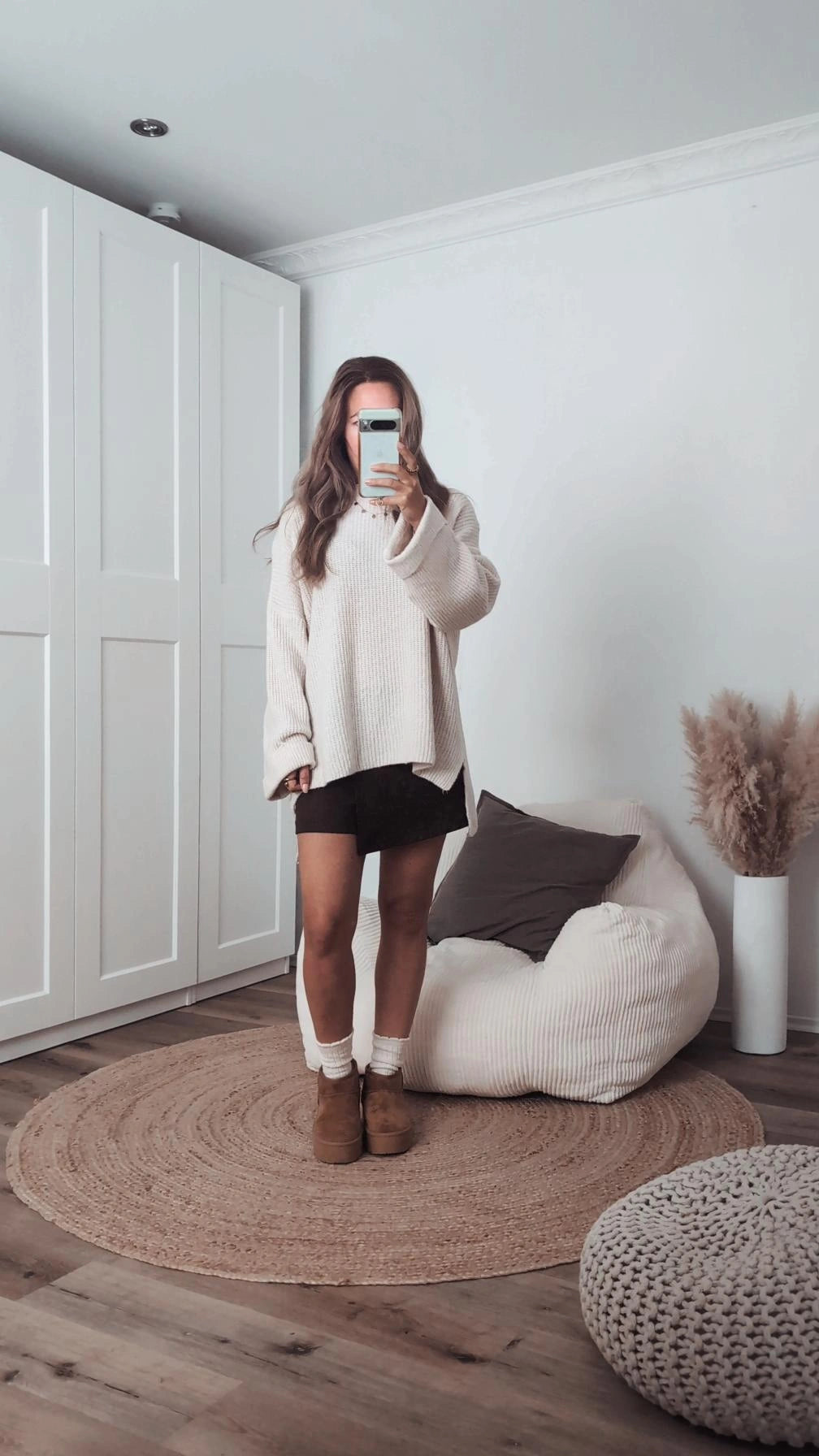 Pullover creme