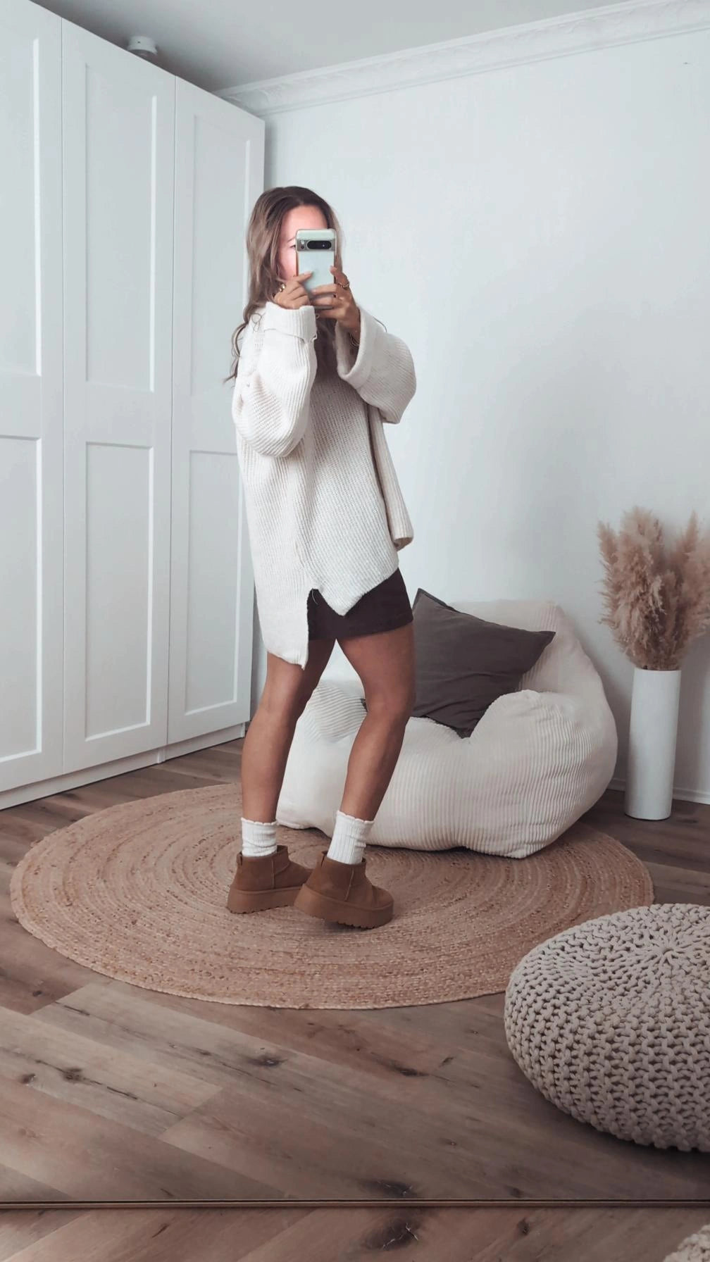 Pullover creme