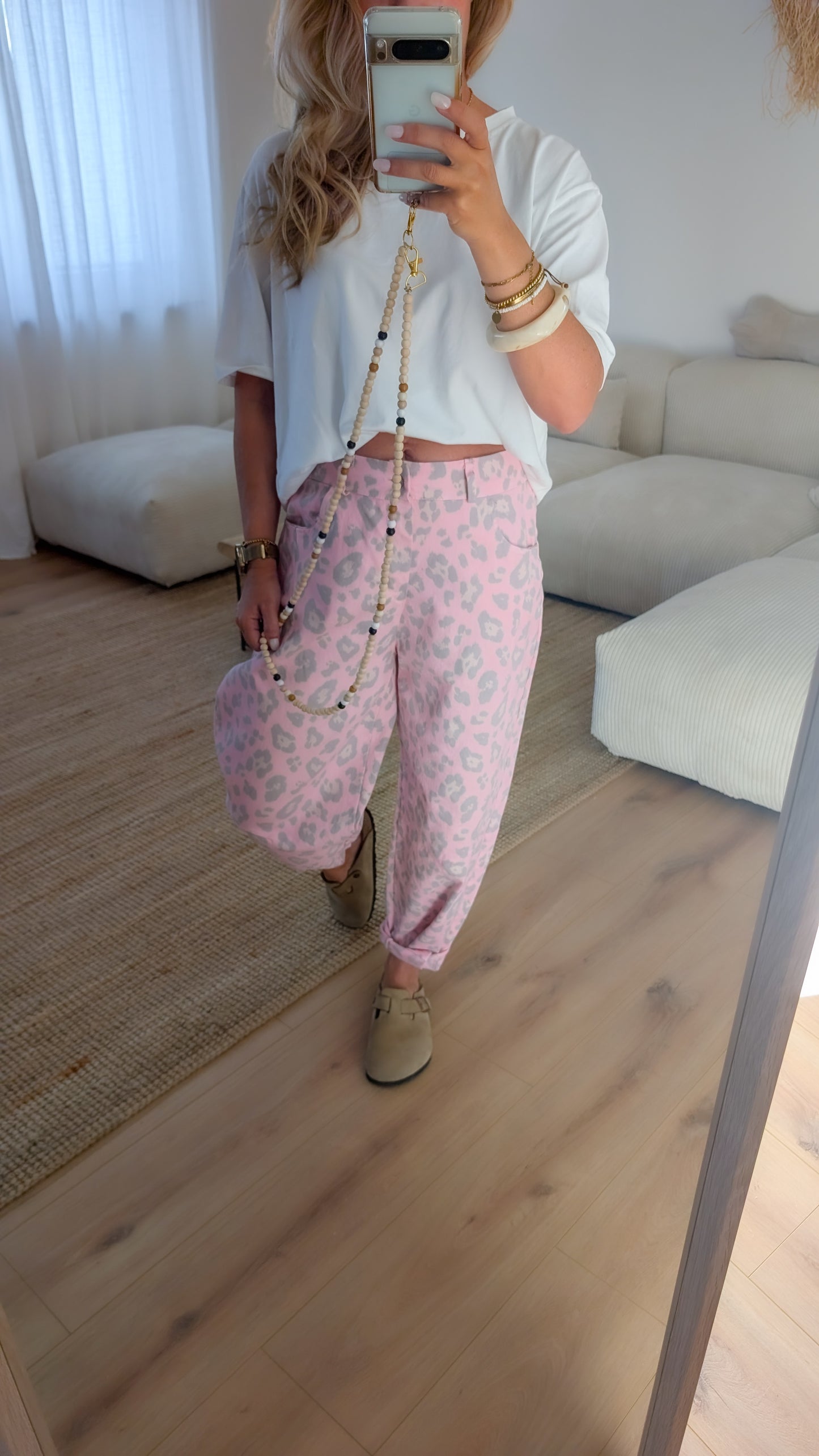 Leo Hose rosa pink
