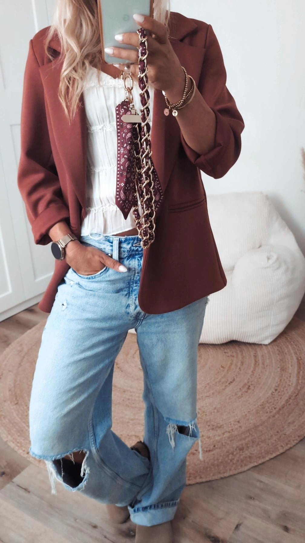 Blazer rostrot