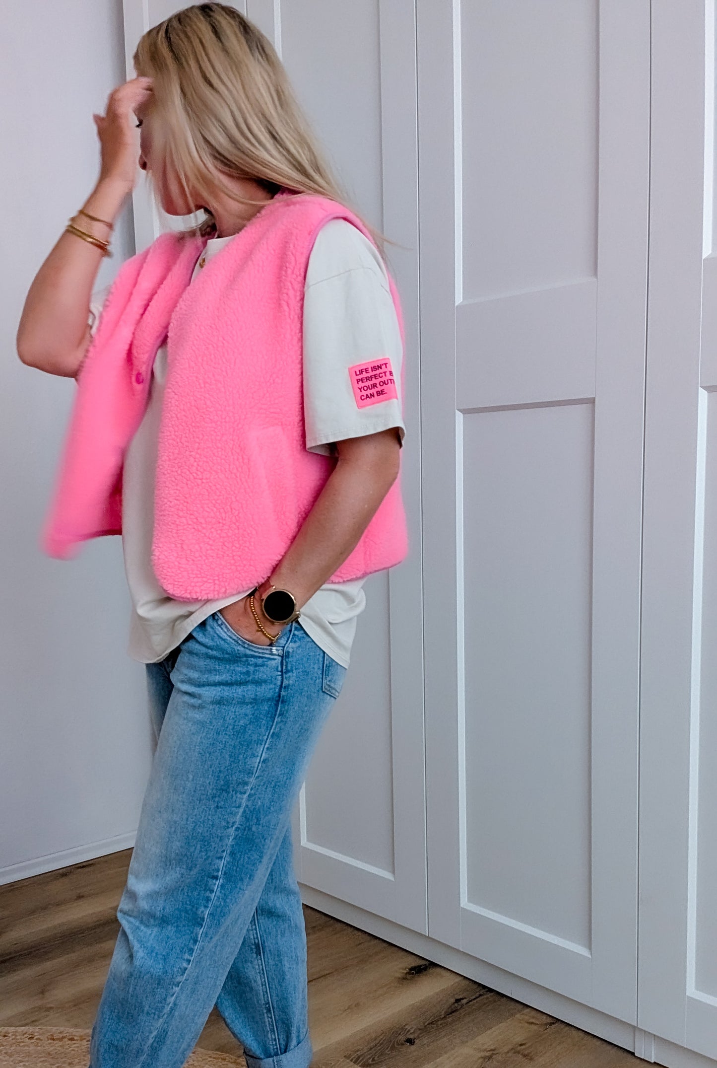 Weste pink