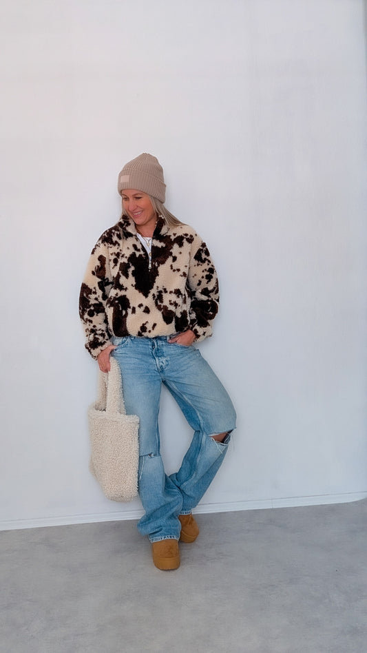 Teddy Fleece Pullover