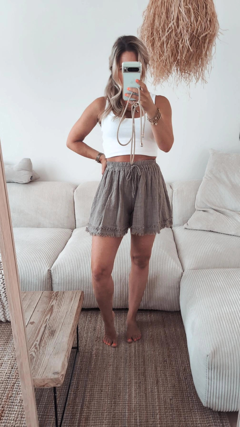 Hose taupe