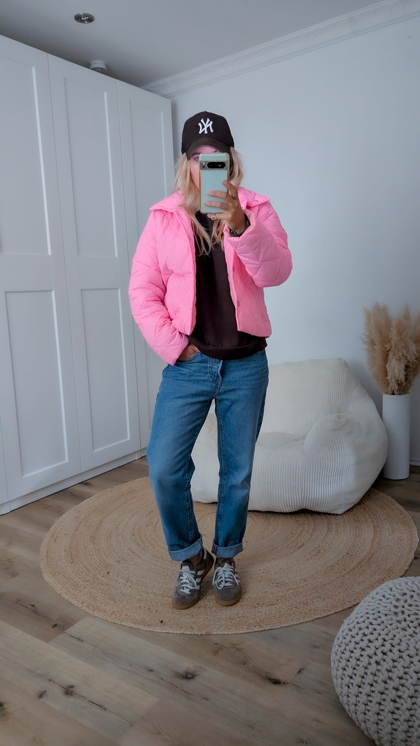 Jacke neon rosa